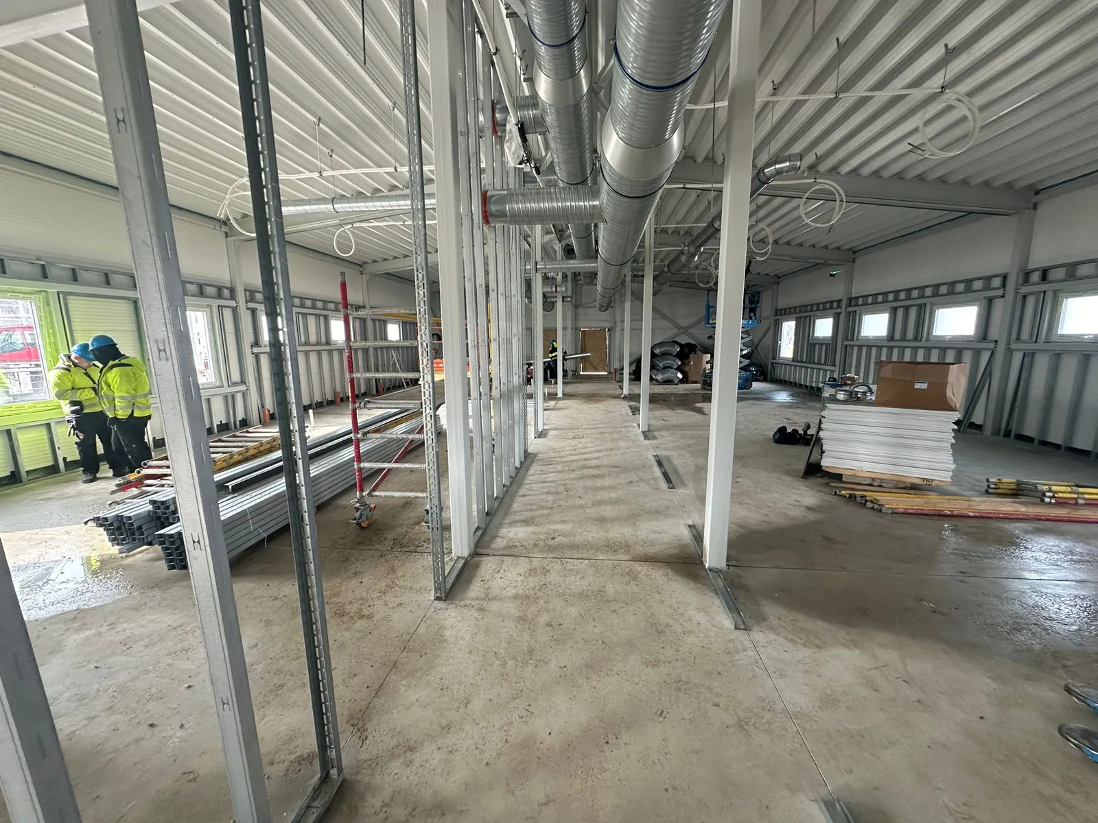 Hallenbau im Baltikum — Aufnahme 08